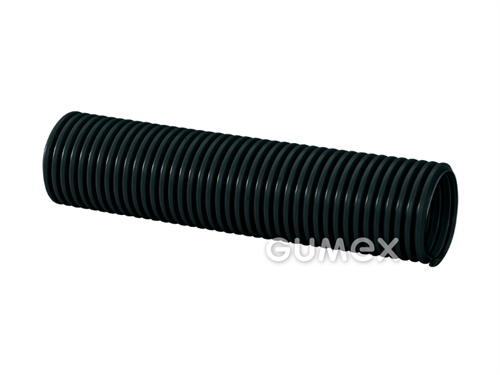 Antistatická vysávačová hadica, 25/32,2mm, EVA 373 EC, -0,5bar, odpor <10.6 Ω, EVA, -25°C/+65°C, čierna